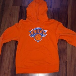 Fanatics Bright Orange Knicks Hoodie